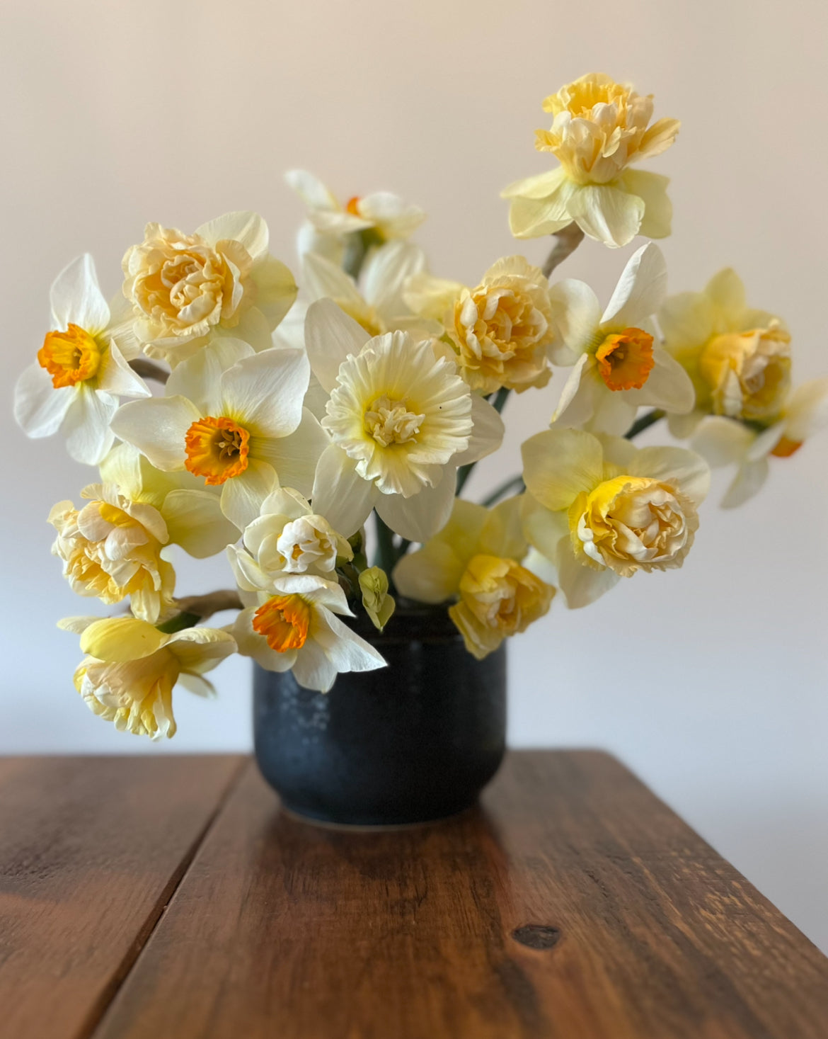 Fragrant narcissus bouquet
