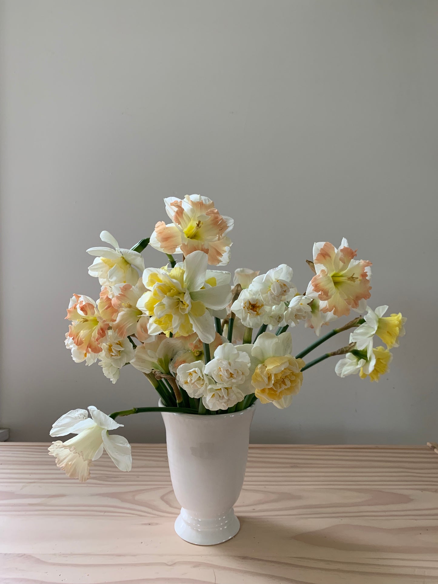 Fragrant narcissus bouquet