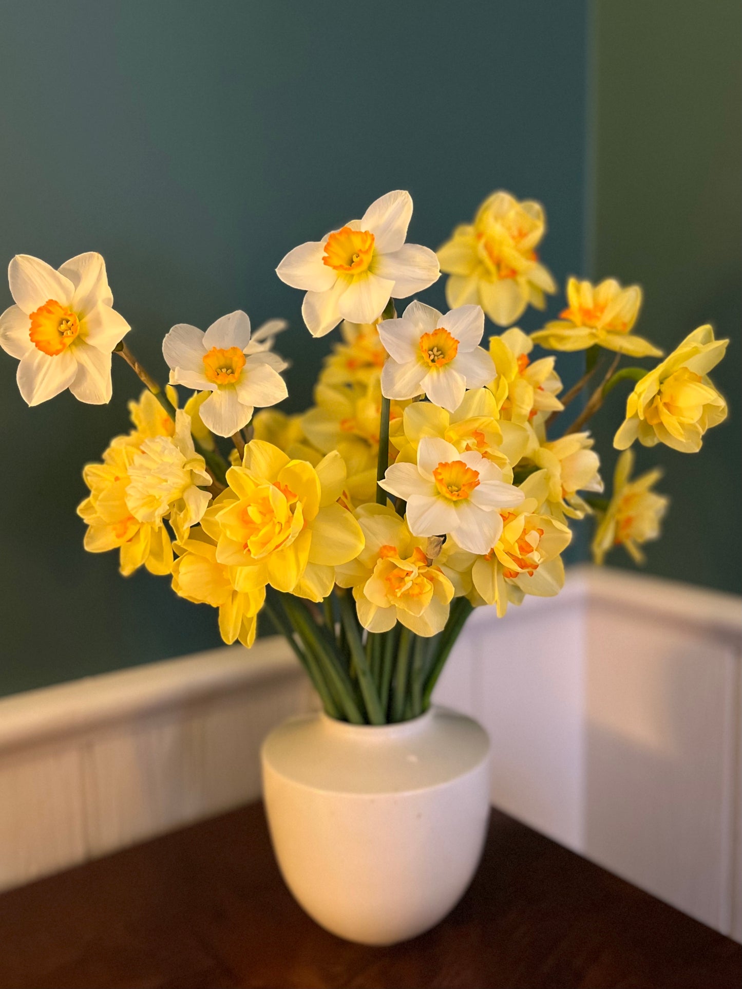 Fragrant narcissus bouquet